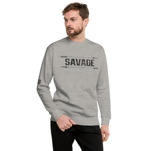 SAVAGE with Arrows Men's Sweatshirt