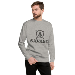 SAVAGE Arrow in Circle Men's Sweatshirt