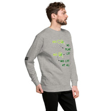Load image into Gallery viewer, No CO2 No Plant Life No O2 No Life At All Men&#39;s Sweatshirt
