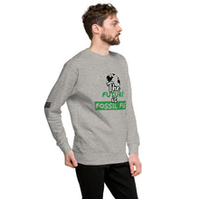 Load image into Gallery viewer, The Future is Fossil Fuel Men&#39;s Sweatshirt
