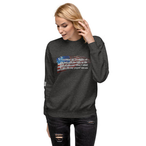 "I Established the Constitution of this Land" Women's Sweatshirt