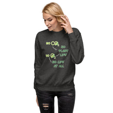 Load image into Gallery viewer, No CO2 No Plant Life No O2 No Life At All Women&#39;s Sweatshirt
