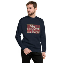 Load image into Gallery viewer, &quot;Chevron Gasoline Station&quot; Men&#39;s Sweatshirt
