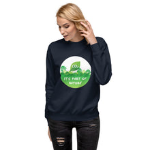 Load image into Gallery viewer, CO2 It&#39;s Part Of Nature Women&#39;s Sweatshirt
