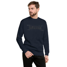 Load image into Gallery viewer, SAVAGE with Arrows Men&#39;s Sweatshirt
