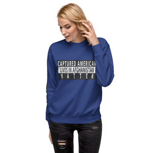 Captured American Lives Matter Women's Sweatshirt
