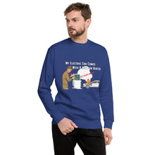 Load image into Gallery viewer, My Electric Car Comes With A Built-In Heater Men&#39;s Sweatshirt
