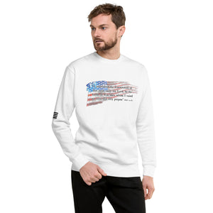 "I Established the Constitution of this Land" Men's Sweatshirt