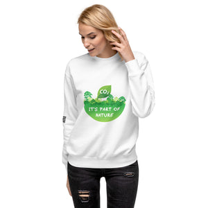 CO2 It's Part Of Nature Women's Sweatshirt