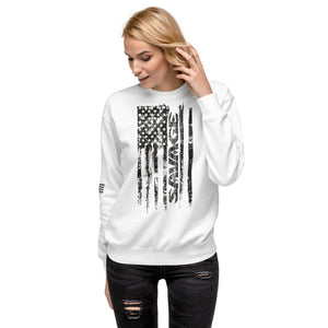 SAVAGE USA Flag Women's Sweatshirt