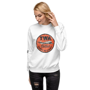 TWA Fastest Coast to Coast Women's Sweatshirt