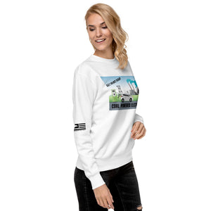 Coal Powered Electric Car Women's Sweatshirt