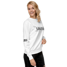 Load image into Gallery viewer, SAVAGE with Arrows Women&#39;s Sweatshirt
