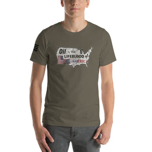 Oil Is The Lifeblood of America Men's t-shirt