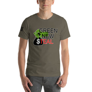 Green New Steal Men's T-shirt