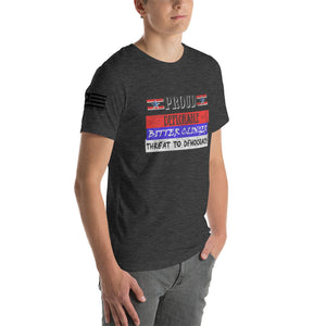 Proud Deplorable Bitter Clinger Threat to Democracy Men's T-shirt