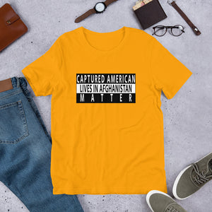 "Captured American Lives Matter" Short-Sleeve Men's T-Shirt