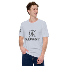 Load image into Gallery viewer, SAVAGE Arrow in Circle Men&#39;s T-shirt
