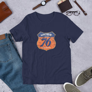 "76 Oil Shield" Men's T-shirt