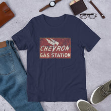 Load image into Gallery viewer, &quot;Chevron Gasoline Station&quot; Men&#39;s T-shirt

