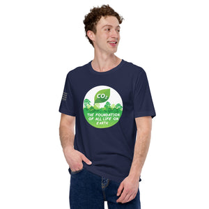 CO2 The Foundation Of All Life On Earth Men's T-shirt
