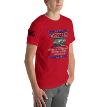 Load image into Gallery viewer, Wanted Threats to Democracy Bitter Clingers Deplorables Men&#39;s T-shirt
