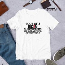Load image into Gallery viewer, &quot;One Out of Three Biden Supporters&quot; Men&#39;s T-Shirt
