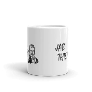 "Jab This" Distressed Mug