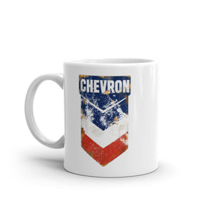 "Chevron Oil Shield" Mug
