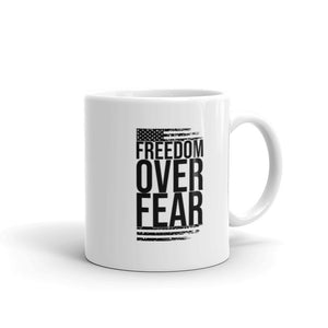 "Freedom Over Fear" Mug