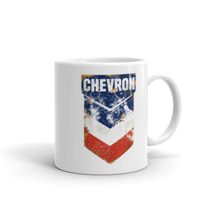 "Chevron Oil Shield" Mug