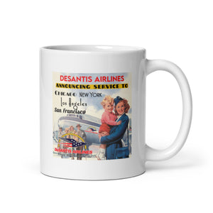 DeSantis Airlines Announcing New Service Mug