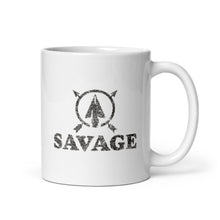 Load image into Gallery viewer, SAVAGE Arrow in Circle Mug
