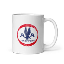 Load image into Gallery viewer, American Airlines Distressed Logo Mug
