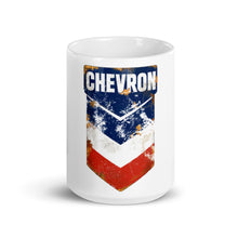Load image into Gallery viewer, &quot;Chevron Oil Shield&quot; Mug
