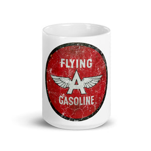 "Flying A Oil Sign" Mug