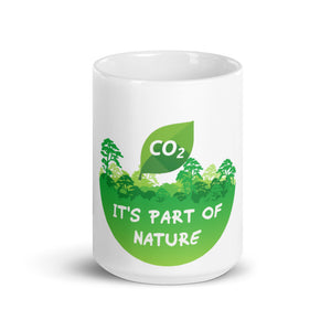 CO2 It's Part Of Nature Mug