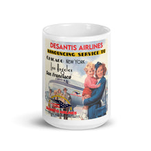 Load image into Gallery viewer, DeSantis Airlines Announcing New Service Mug
