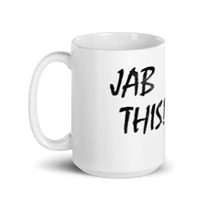 "Jab This" Distressed Mug