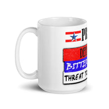 Load image into Gallery viewer, Proud Deplorable Bitter Clinger Threat to Democracy Mug
