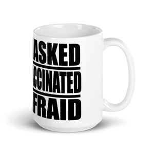 "UnMasked UnVaccinated UnAfraid" Men's mug