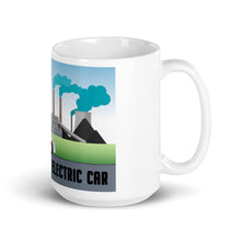 Load image into Gallery viewer, Coal Powered Electric Car Mug
