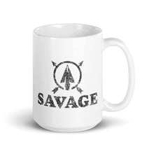 Load image into Gallery viewer, SAVAGE Arrow in Circle Mug
