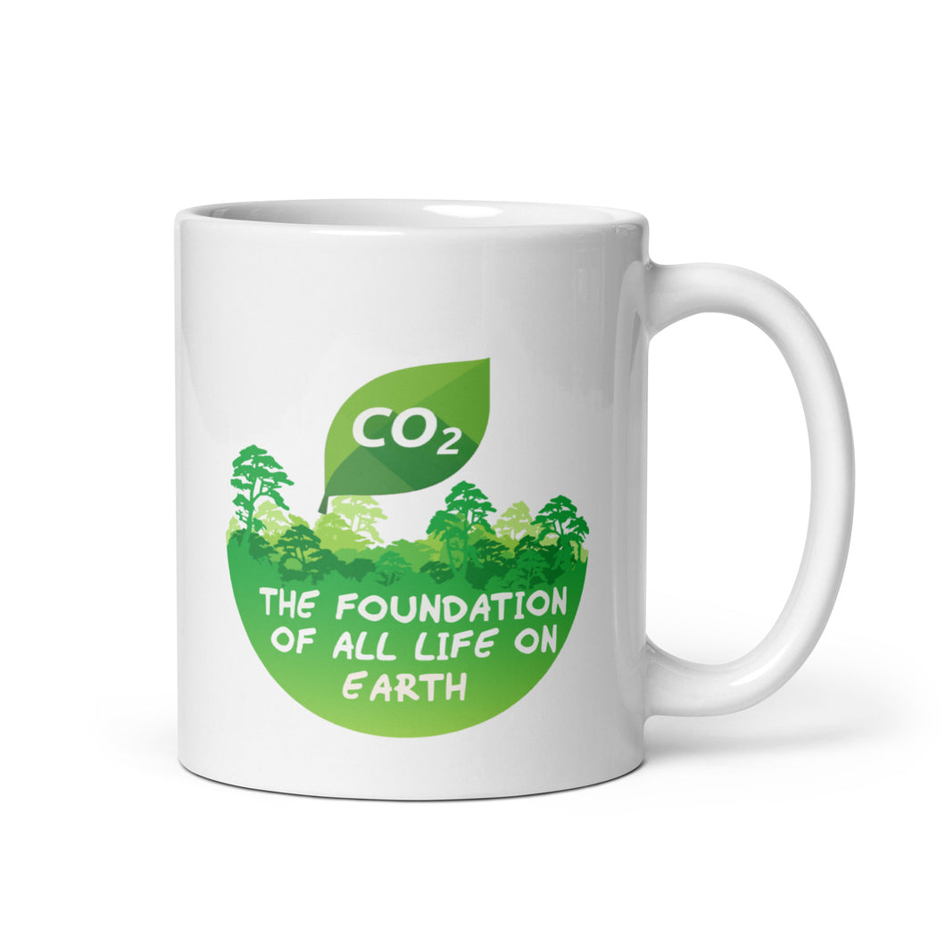 CO2 The Foundation of All Life on Earth Mug