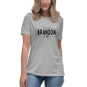 "Let's Go Brandon / FJB" Women's Fashion Fit T-Shirt