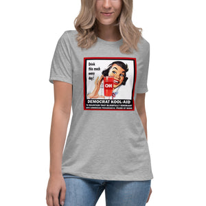 "Democrat Koolaid" short sleeve Women's Fashion Fit T-Shirt