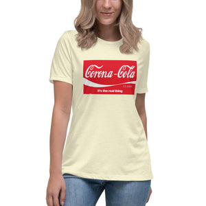 "Corona-Cola" Women's Fashion Fit T-Shirt