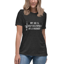 Load image into Gallery viewer, My AR-15 Self-Identifies as a Musket Short Sleeve Women&#39;s Fashion Fit T-Shirt
