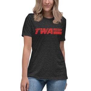 TWA Short Sleeve Women's Fashion Fit T-Shirt