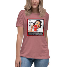 Load image into Gallery viewer, &quot;Democrat Koolaid&quot; short sleeve Women&#39;s Fashion Fit T-Shirt
